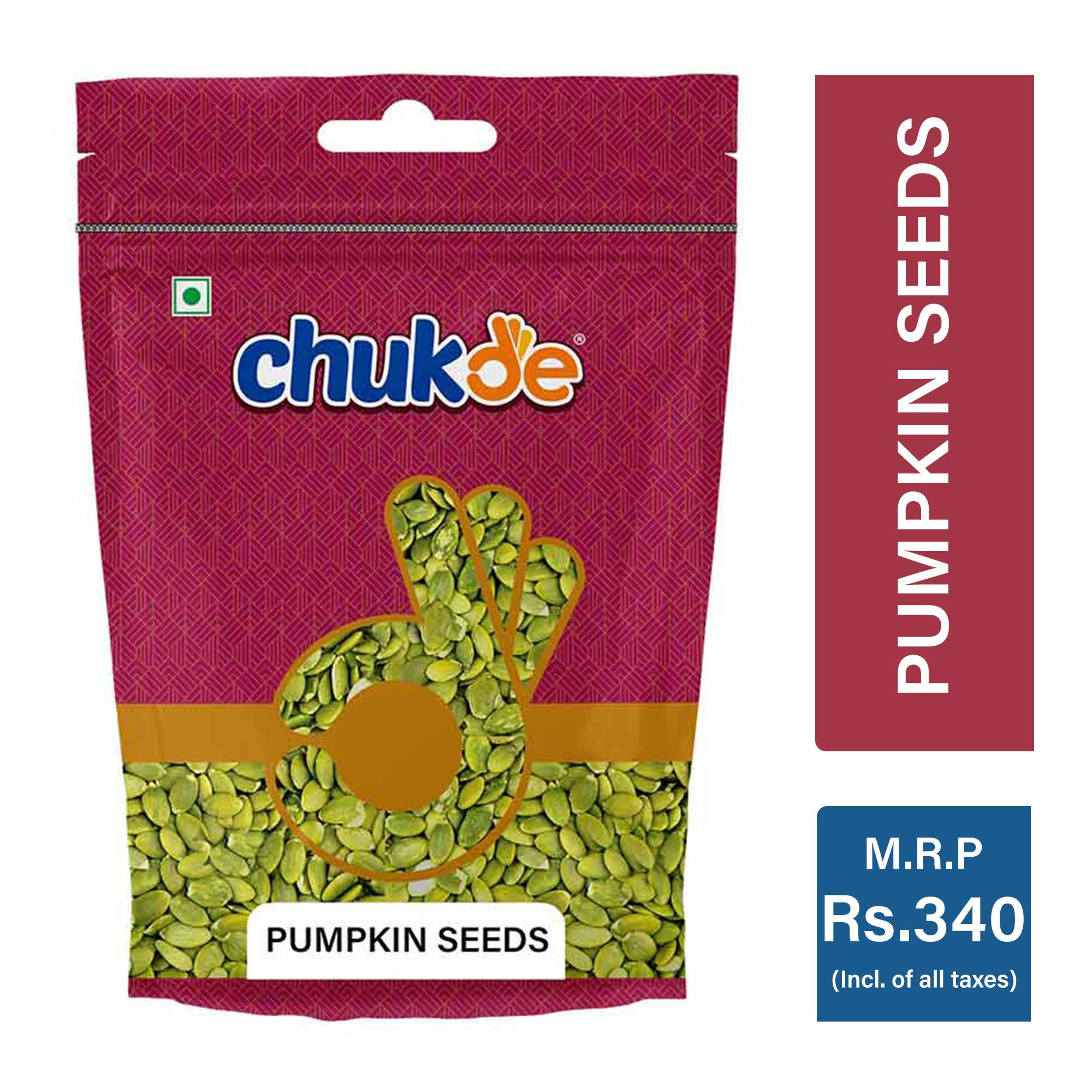 Chukde Spices Pumpkin Seeds, 200G